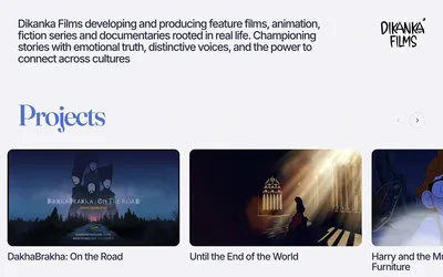 Dikanka Design portfolio website